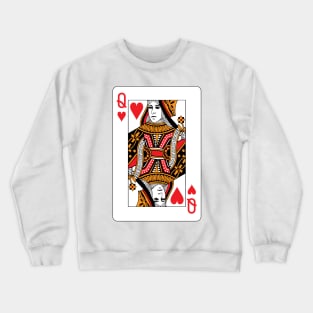 Queen of Hearts Crewneck Sweatshirt